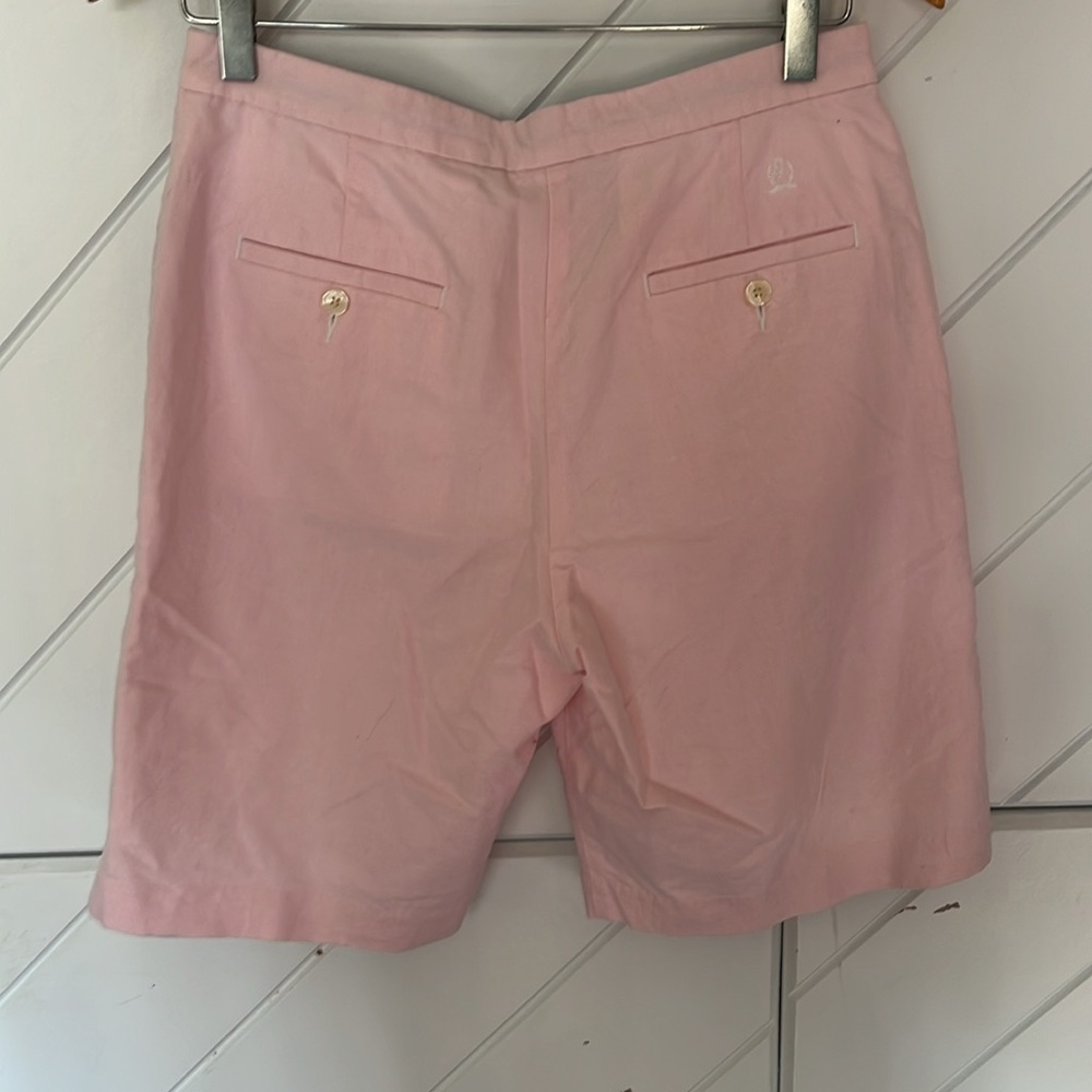 Tommy Hilfiger size 8 pink linen Women's shorts - Picture 4 of 8